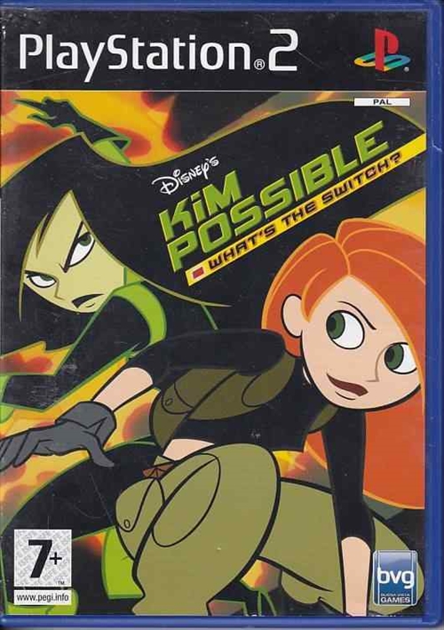 Disneys Kim Possible Whats the Switch - PS2 (B Grade) (Genbrug)